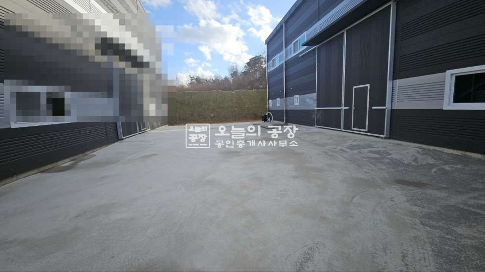 경기 화성만세구 장안면 노진리 부지1,754평/건물300평, 신축, 평당25,000원,호이스트추가설치가 월세 매물번호 10561 사진 3