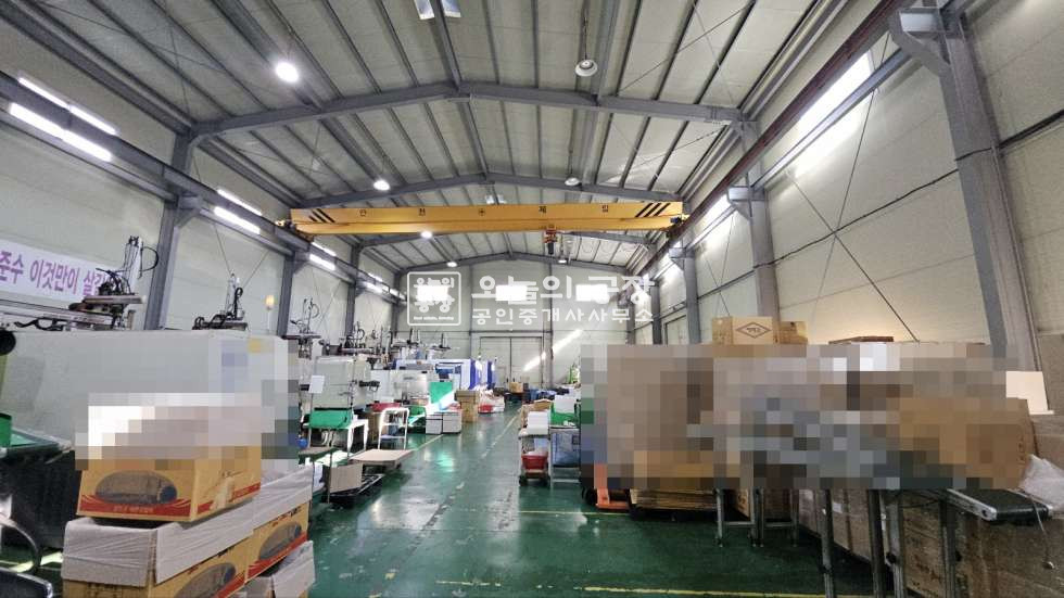 경기 화성만세구 양감면 송산리 부지1,221평/건물219평, 공장190평+사무실28평,호이스트5톤 월세 매물번호 10559 사진 4