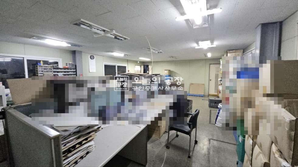 경기 화성만세구 양감면 송산리 부지1,221평/건물219평, 공장190평+사무실28평,호이스트5톤 월세 매물번호 10559 사진 6