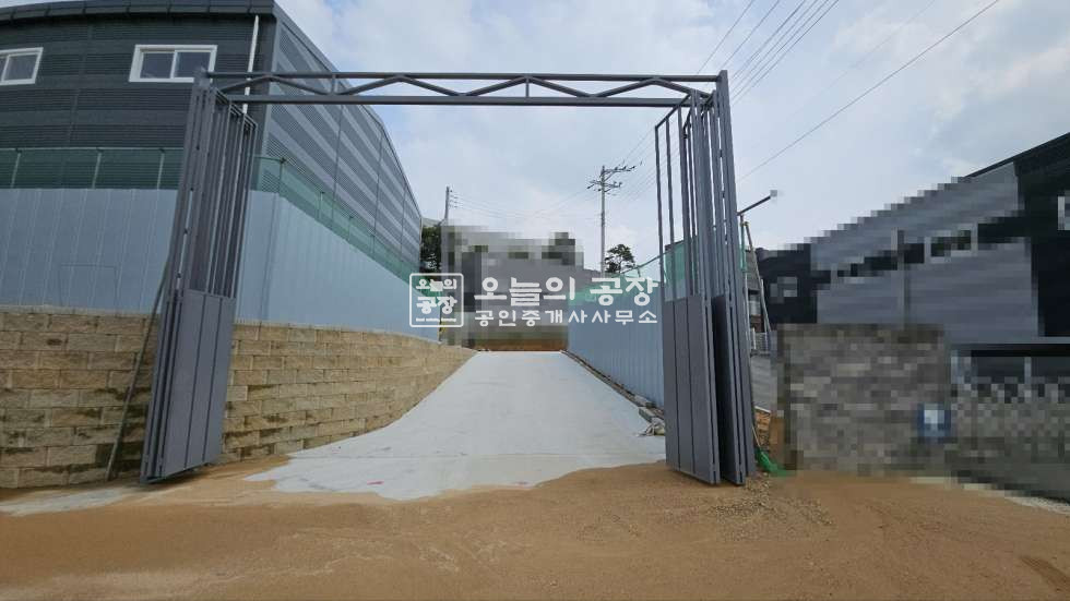 경기 화성만세구 장안면 어은리 부지1,561평/건물160평,자원순환시설, 단독, 대형차량,가설천 매매 매물번호 10500 사진 2