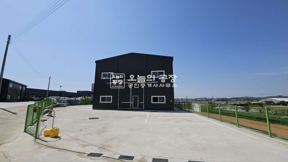 경기 화성만세구 팔탄면 덕우리 부지312평/건물100평/신축/단독마당/민원없 월세 매물번호 10461 사진 1