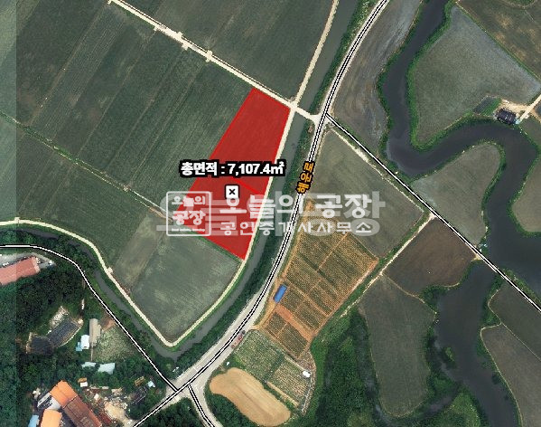 경기 화성만세구 마도면 금당리 부지1,075 농지 옆부지와함께가능2,150 매매 매물번호 10780 사진 3