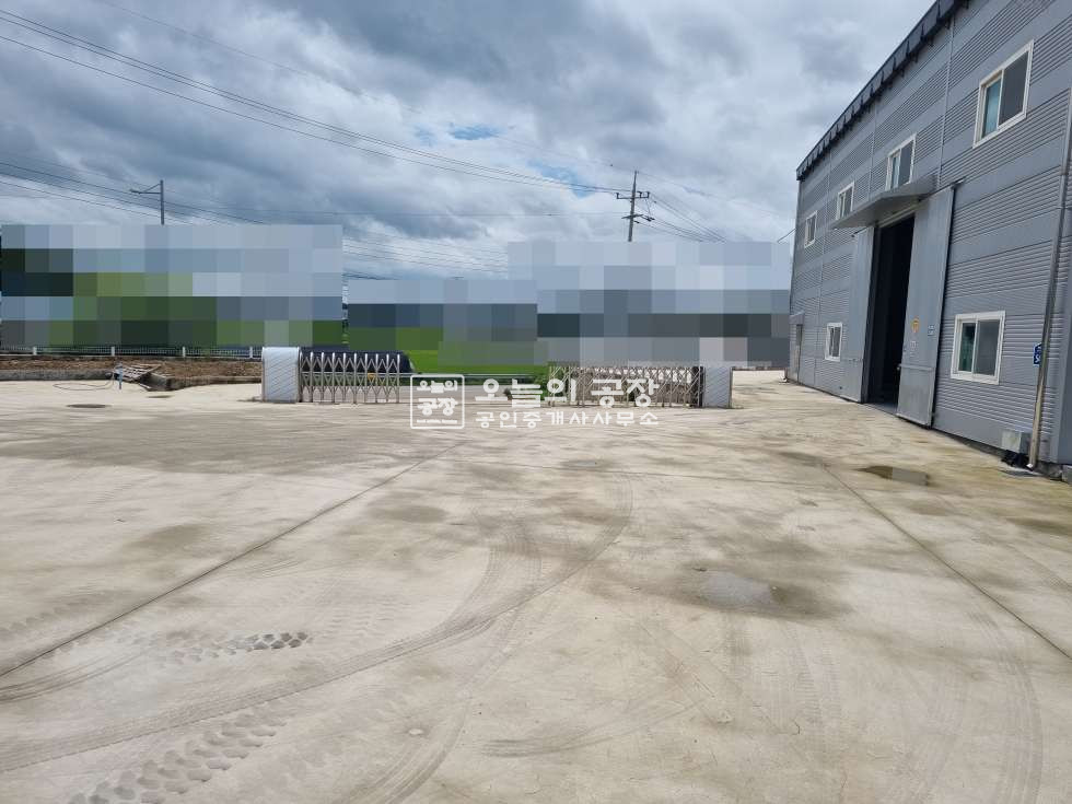 경기 평택시 청북읍 부지1337평/건물185평/단독마당/대형차량진입가능/2차선도로변 월세 매물번호 10039 사진 7