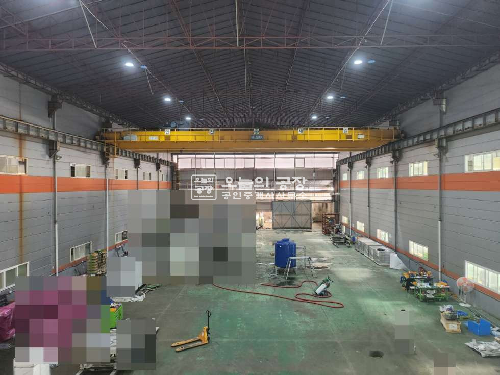 경기 안성시 미양면 갈전리 부지2611평/가용면적 약1100평/고전력300kw/높은층고14m/호이스트다수 월세 매물번호 10376 사진 3
