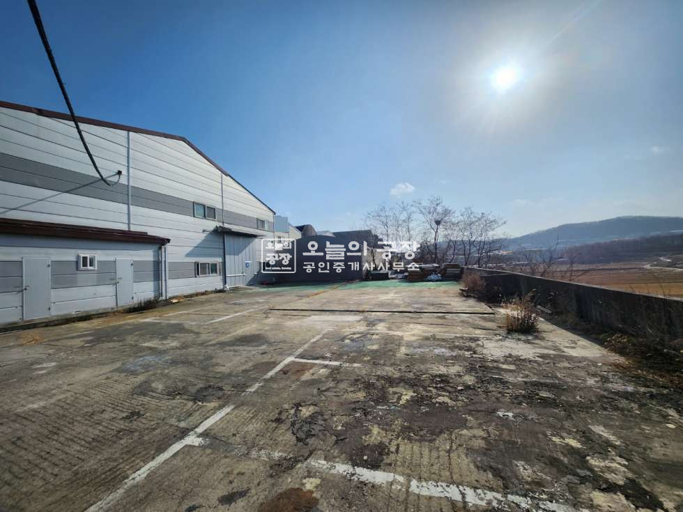 경기 화성만세구 양감면 요당리 부지438평/건물180평/고전력290kw/산업단지내위치/대형차진입가능/호이스트2.8t 월세 매물번호 10392 사진 8