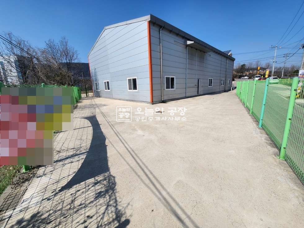 경기 화성만세구 양감면 송산리 부지295평/건물100평/단독공장/양감ic인근/내부사무실 월세 매물번호 10438 사진 9