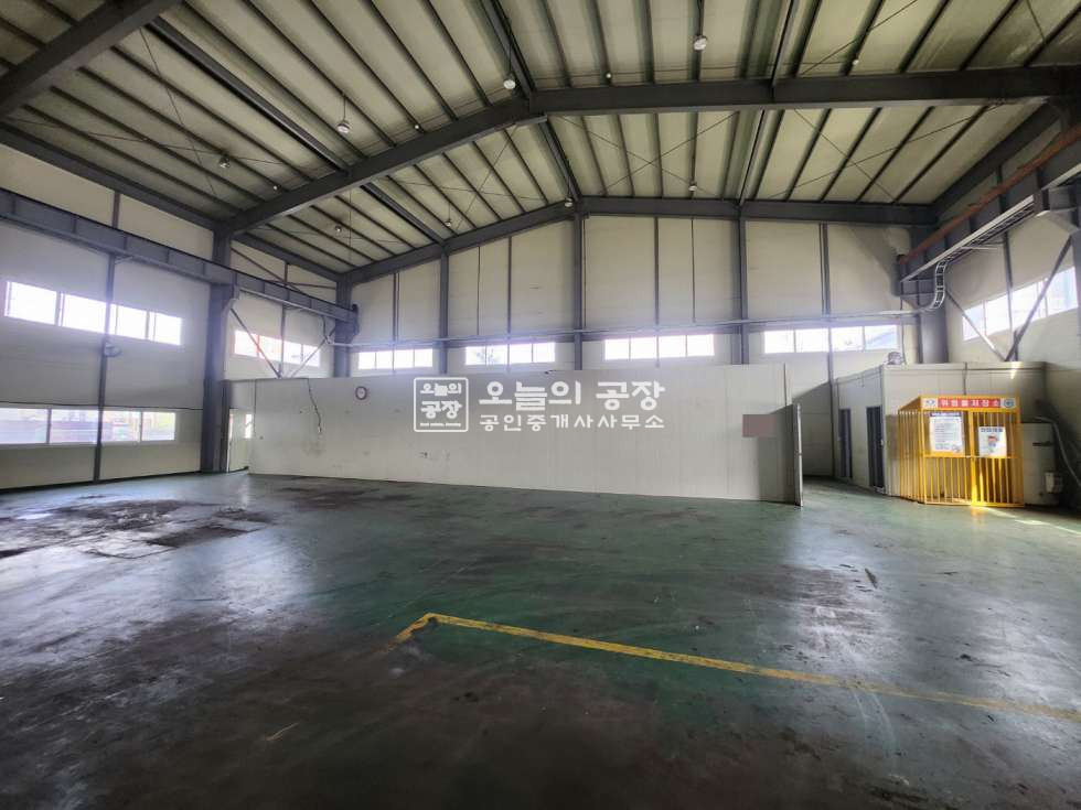 경기 화성만세구 장안면 수촌리 부지1,232평/건물443평/단지내공장/츄레라진입가능/호이스트5t 매매 매물번호 10450 사진 5