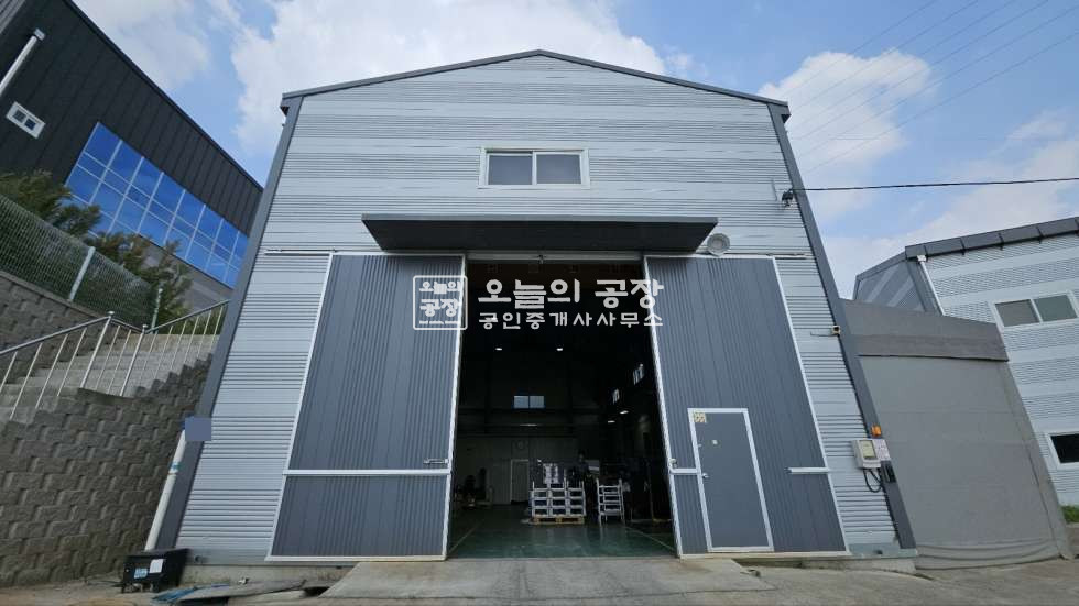 경기 화성만세구 양감면 사창리 부지320평/건물120평/60평2동구조/호이스트5t/내부사무실 월세 매물번호 10537 사진 4