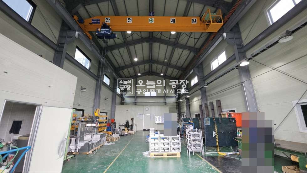 경기 화성만세구 양감면 사창리 부지320평/건물120평/60평2동구조/호이스트5t/내부사무실 월세 매물번호 10537 사진 5