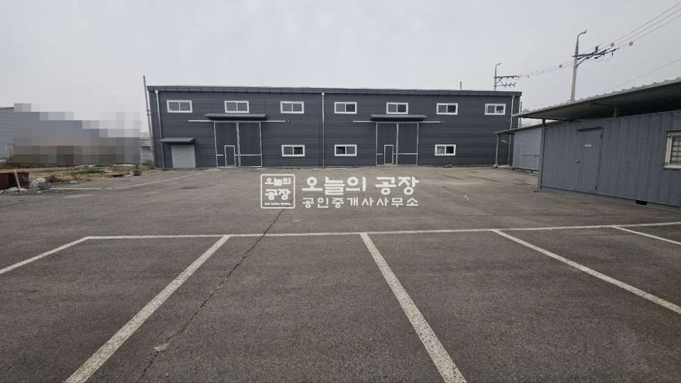 경기 화성효행구 정남면 음양리 부지438평/건물111평/신축단독공장,컨테이너,민원x 월세 매물번호 10592 사진 3