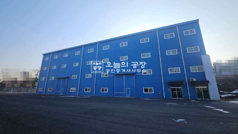 경기 안성시 대덕면 모산리 부지2,621평/건물1,046평/공장2개층,트레일러진입,공실 월세 매물번호 10571 사진 2