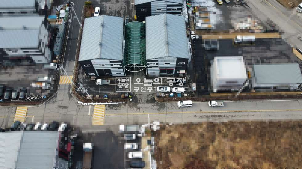 경기 화성만세구 팔탄면 고주리 부지470평/건물160평, 2차선도로 바로 접/사무실/컨테이너 매매 매물번호 10569 사진 2